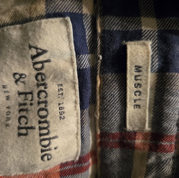 Abercombie & FITCH  flannel - Picture 3 of 9